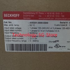 New BECKHOFF AX5201-0000-0200 server Driver