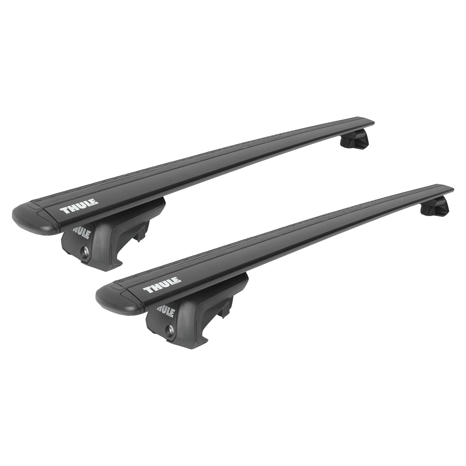 Barres de toit Thule WingBar EVO noires pour SUV Ssangyong Korando CK - 2