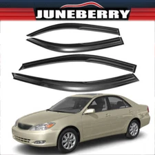 Window Visor Vent Mugen Style Rain Sun Deflector Guard For 02-06 Toyota Camry  J