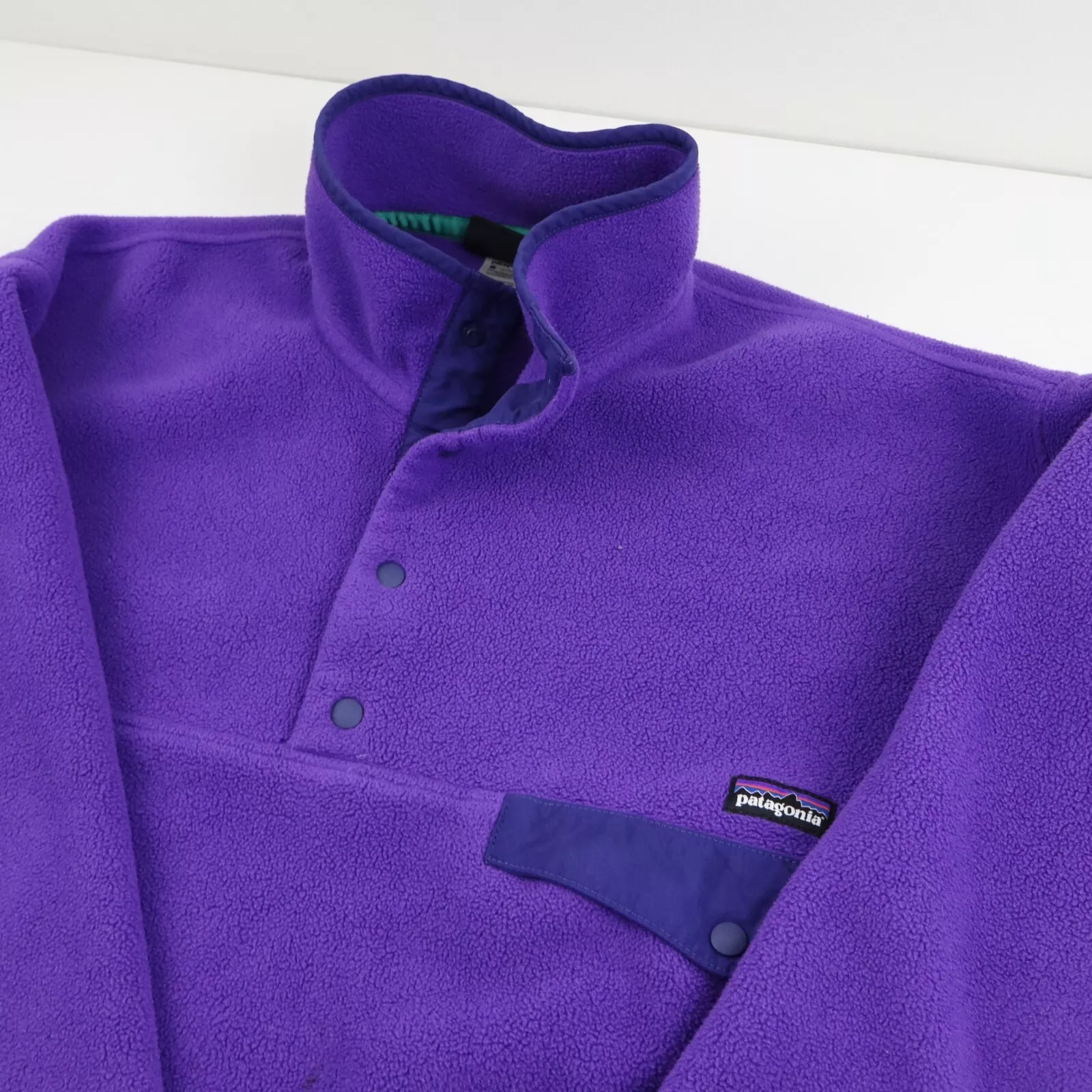 patagonia vintage synchilla snap-t fleece pullover coat jacket