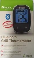 1 X Tepro GrillzubehöR Bluetooth Grillthermometer Bratthermometer )