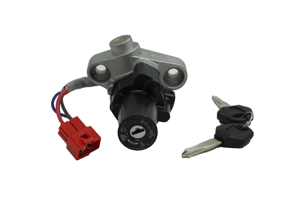 Ignition Switch Fuel Gas Cap Cover Seat Lock Key for Yamaha V Star 650	1100 - Image 2 of 4