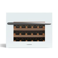 Klarstein Einbau WeinküHlschrank 24 Fl. 1 Zone Led Uv-Schutz HolzböDen GlastüR