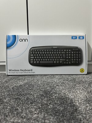 ONN Wireless Keyboard | Schwarz | Ideal für Büros (4)