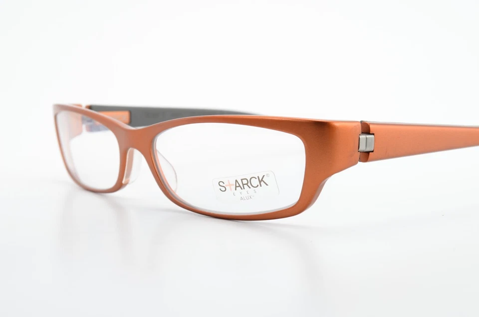 Marco de gafas Starck Eyes Mikli 134 P0401.08 54-15 ALUX 7 rectángulos aluminio óxido Foto 3 de 4