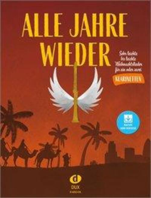 Alle Jahre Wieder - Klarinette Mit Audio-download | Uwe Sieblitz |