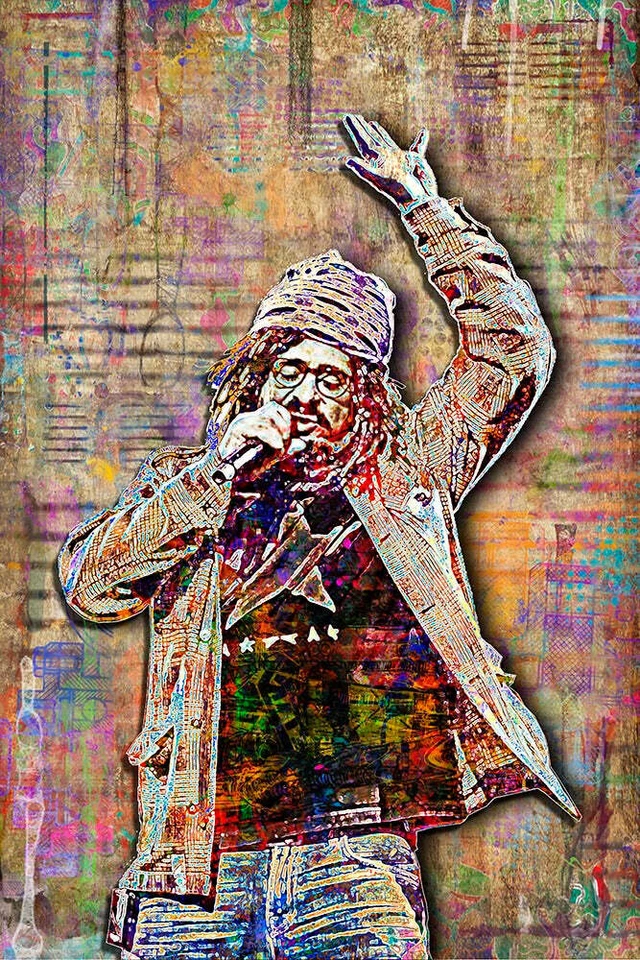 Adam Durtiz of Counting Crows Poster, Counting Crows Tribute free Shipping US - Image 4 of 4