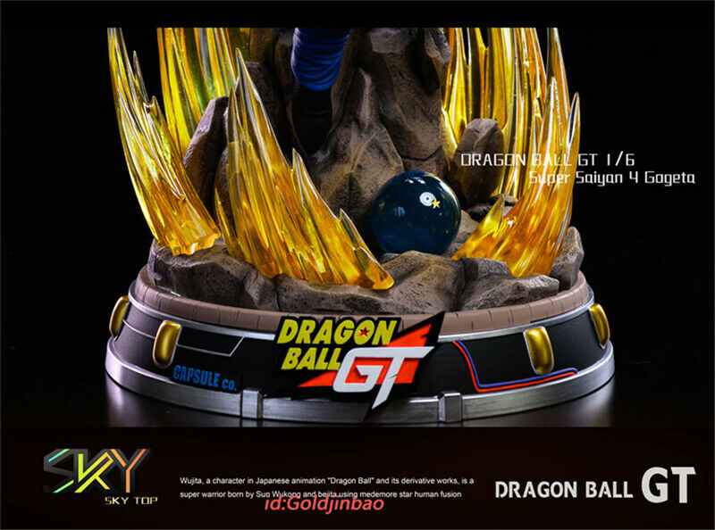 1/6 Scale Super Saiyan Blue Gogeta with LED - Dragon Ball Resin Statue -  ChuShiShe Studio [Pre