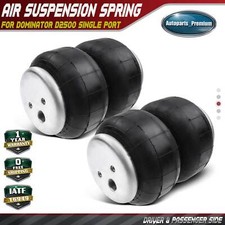 2x Air Suspension Spring Bags For Air Lift Dominator D2500 Single Port 12npt