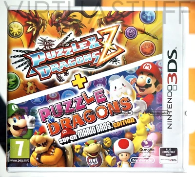 Puzzle & Dragons Z+Puzzle & Dragons Super Mario Bros Edition, 3DS 2DS, UK Market - Image 1 of 4