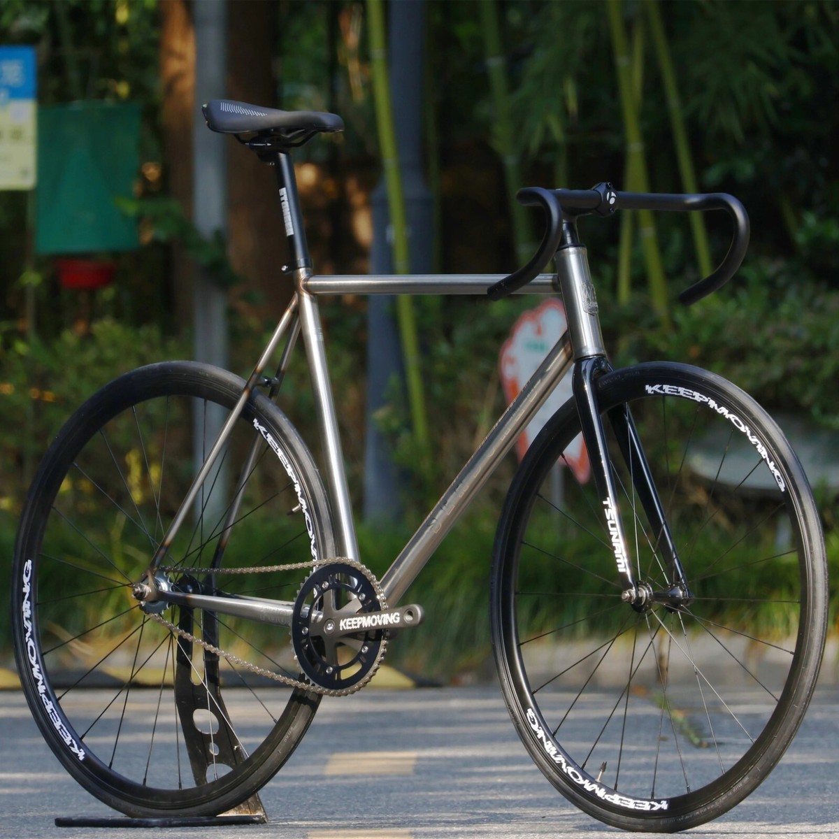 Titanium Track Bike Titanium Fixie Bike Track Bike Titanium Single