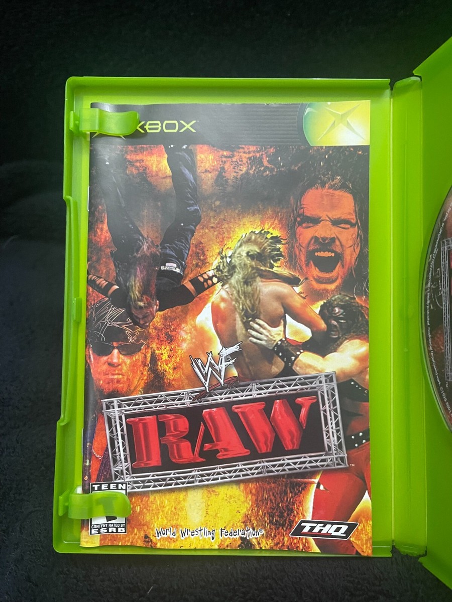 WWF Raw (Microsoft Xbox, 2002) for sale online