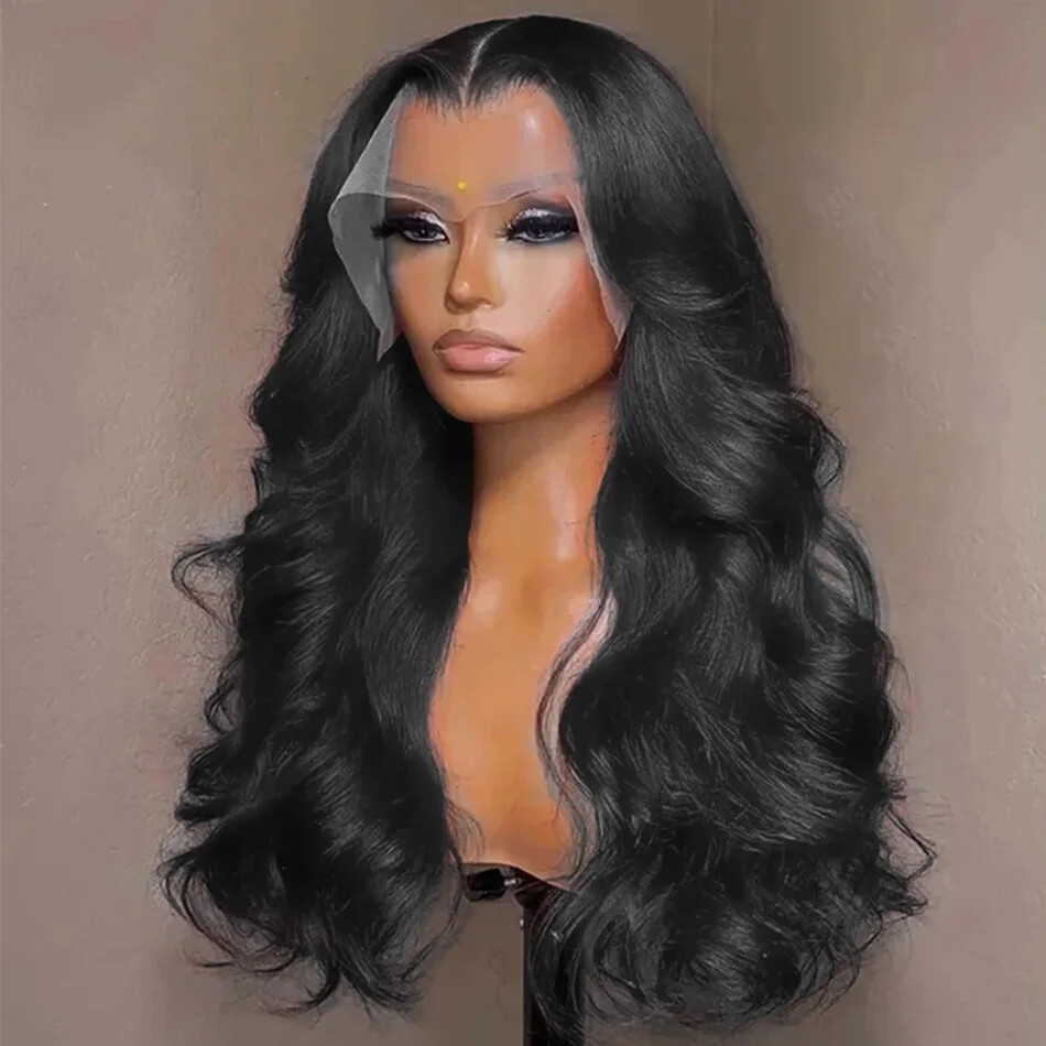 Body Wave 13x6 13x4 Transparent Lace Front Wig Brazilian Human Hair Remy