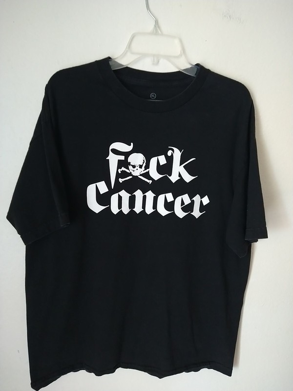 F Cancer T Shirt Men's XL
