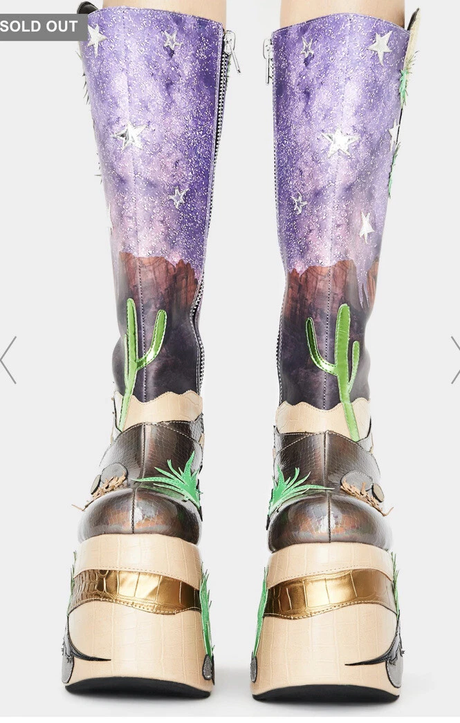 Club exx astro top valley platform boots