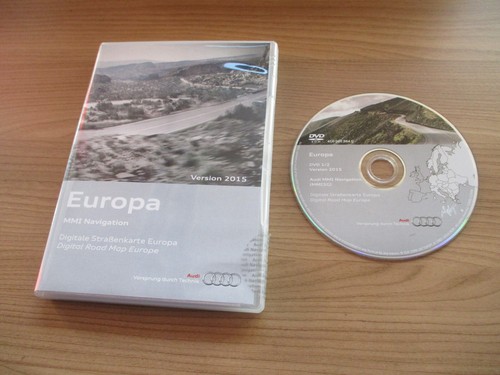 Navi Navigation DVD Karte Europe Deutschland 2015 AUDI A6 4F A8 4E 4G0060884Q - 第 1/8 張圖片