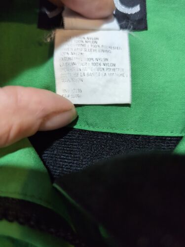 Giacca uomo Serac vintage anni 90 color block escursionismo sentiero M con cappuccio guscio ventilato - Foto 16 di 16