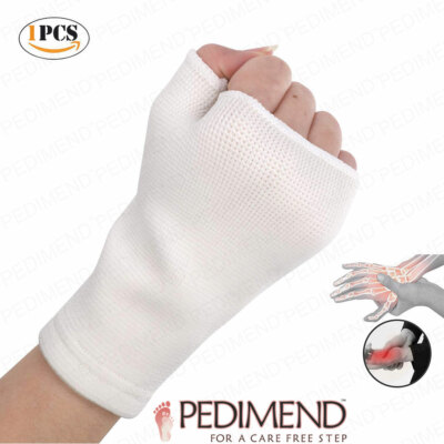PEDIMEND  Handgelenk- und Daumenstütze (1 Stück) - für Arthritis & Gelenkschmerzen (WEISS) UK