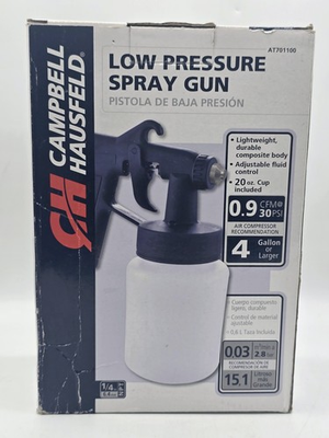#ad Campbell Hausfeld Low Pressure Spray Gun AT701100 Air Compressor Attachment Tool $23.99