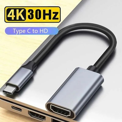 USB C zu HDMI Adapter 4K UHD Typ C auf HDMI Kabel Samsung Huawei Macbook