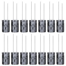 ALLECIN 2200uF 25V 13x20mm Electrolytic Capacitor 2200UF MFD 25 Volt...