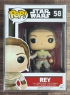 Funko POP! - Star Wars: The Force Awakens - Rey #58 - NIB w/ Case