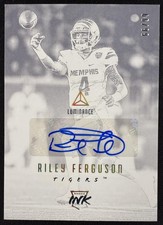 2018 Panini Luminance #RI-RIF Riley Ferguson Rookie Ink Gold Auto #/99
