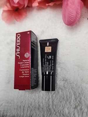 Shiseido Natural Finish Cream Concealer Medium Beige 3B 0.44 oz.  NIB