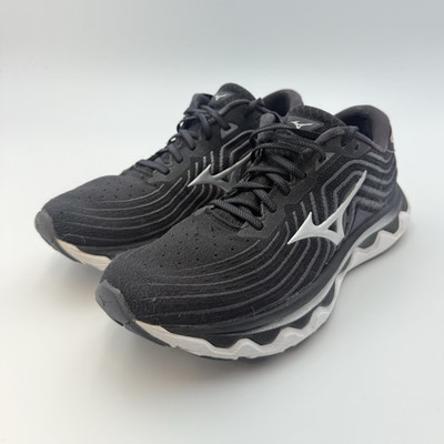 Mizuno Wave Horizon 6 Running Shoes Black White Women s US 10 EU 41 J1GD222604