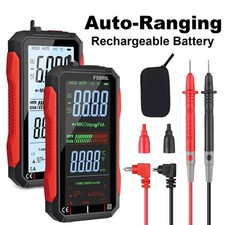 Digital Multimeter, FS899L Multimeter, USB Rechargeable Digital Multimeter