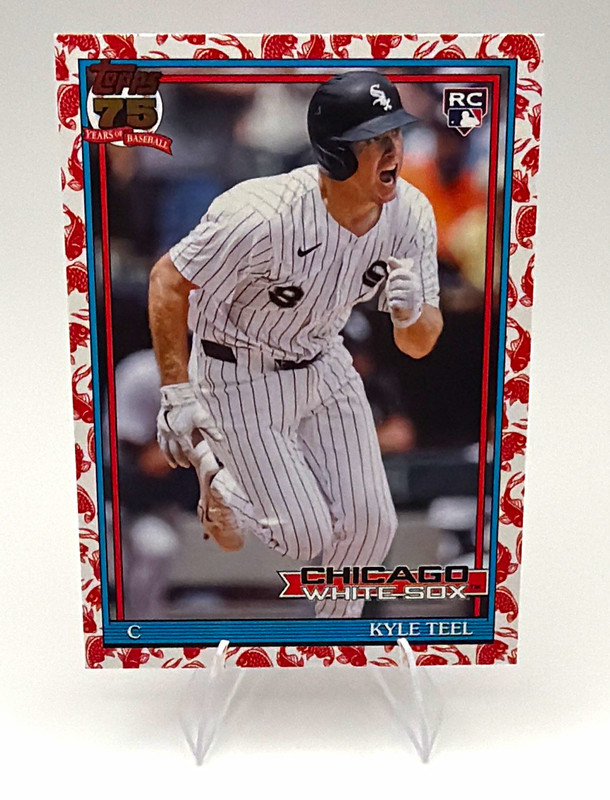 2026 Topps Series 1 - KYLE TEEL - 1991 Topps Koi Fish Insert RC White Sox