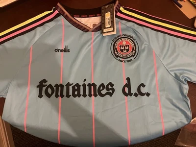 Oneils Bohemians Fontaines DC Football Shirt Size XXL Brand New with Tags Rep