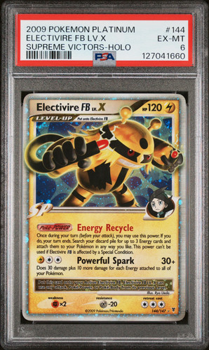 Electivire FB LV.X graded PSA 6 for sale on eBay