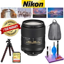 NIKON 18-300MM F/3.5-6.3G ED AF-S DX VR Lens with 1 Year Warranty, Sandisk 64 GB