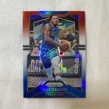 Panini 2019-20 Prizm Jalen Brunson #78 Red White & Blue Mavericks