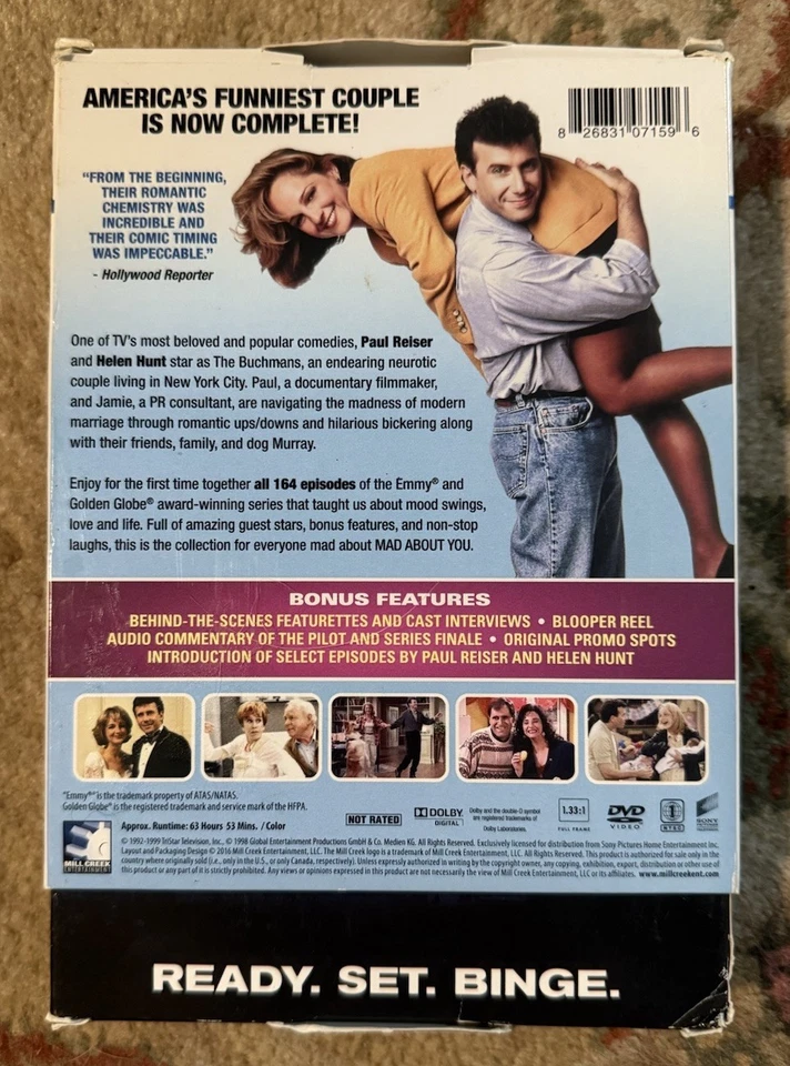 Mad About You - The Complete Seasons 1,2,3 DVD With Slipcover First Second Third - Image 2 of 2