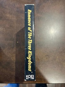Romance of the Three Kingdoms Nintendo NES Complete CIB with Poster!!