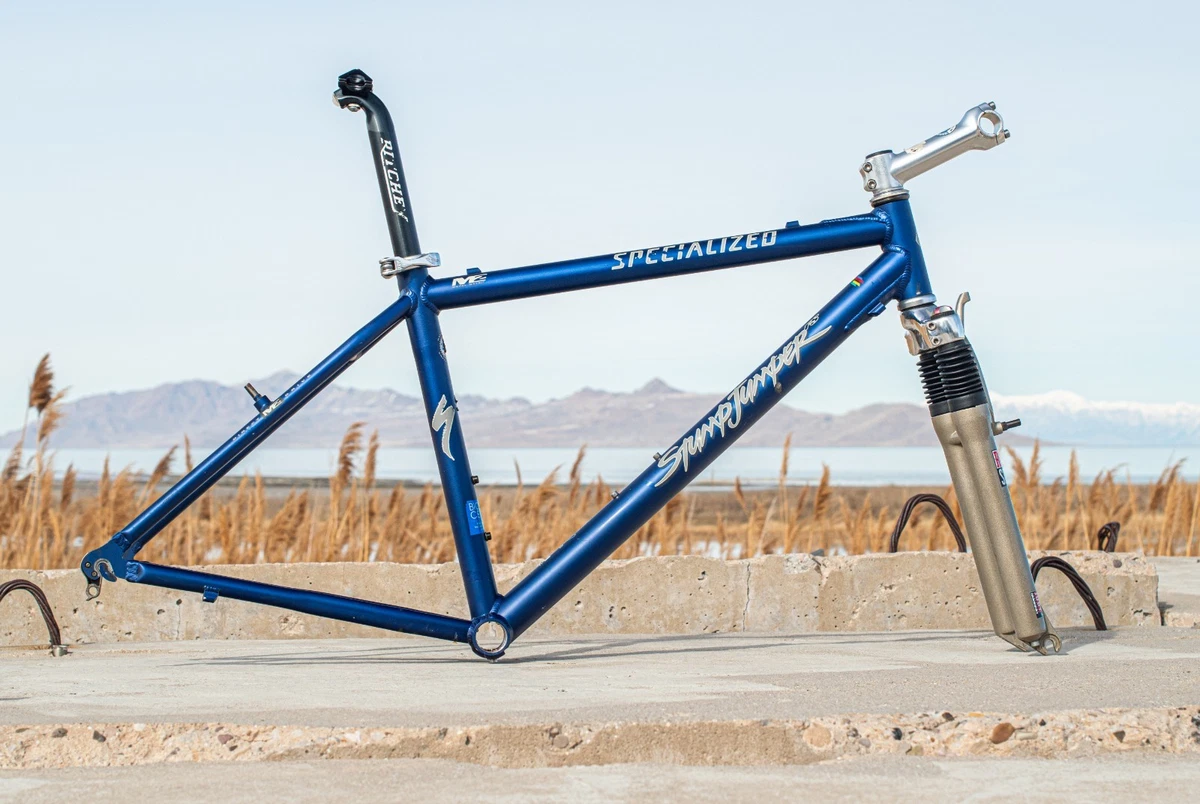 Specialized Stumpjumper M2 フレーム 96 Specialized Stumpjumper M2 FS frameset Rock Shox Judy SL, stem