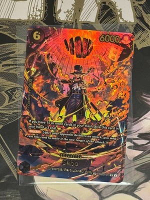 One Piece TCG Karte Sabo (PRB02-014) SP Englisch