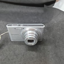 Sony Cybershot DSC-W730 16.1MP Compact Digital Camera Silver Tested No Charger