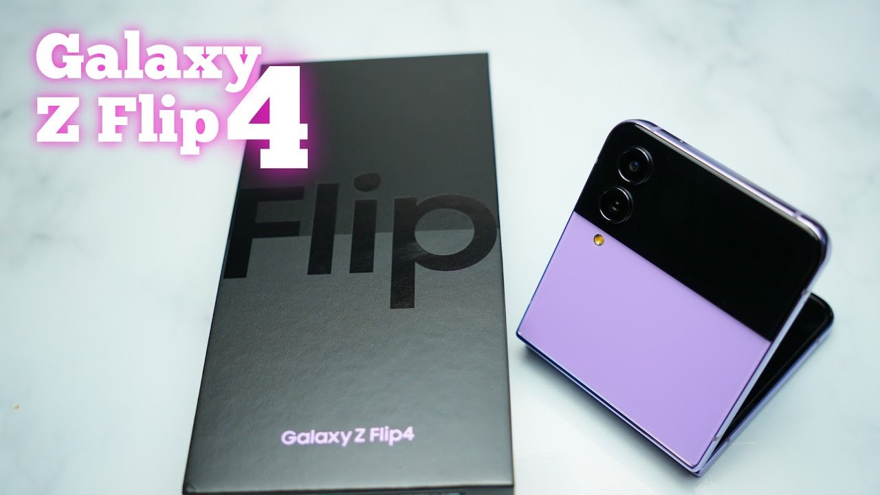 NEW Condition Samsung Galaxy Z Flip4, Unlocked with box, 256GB, Purple