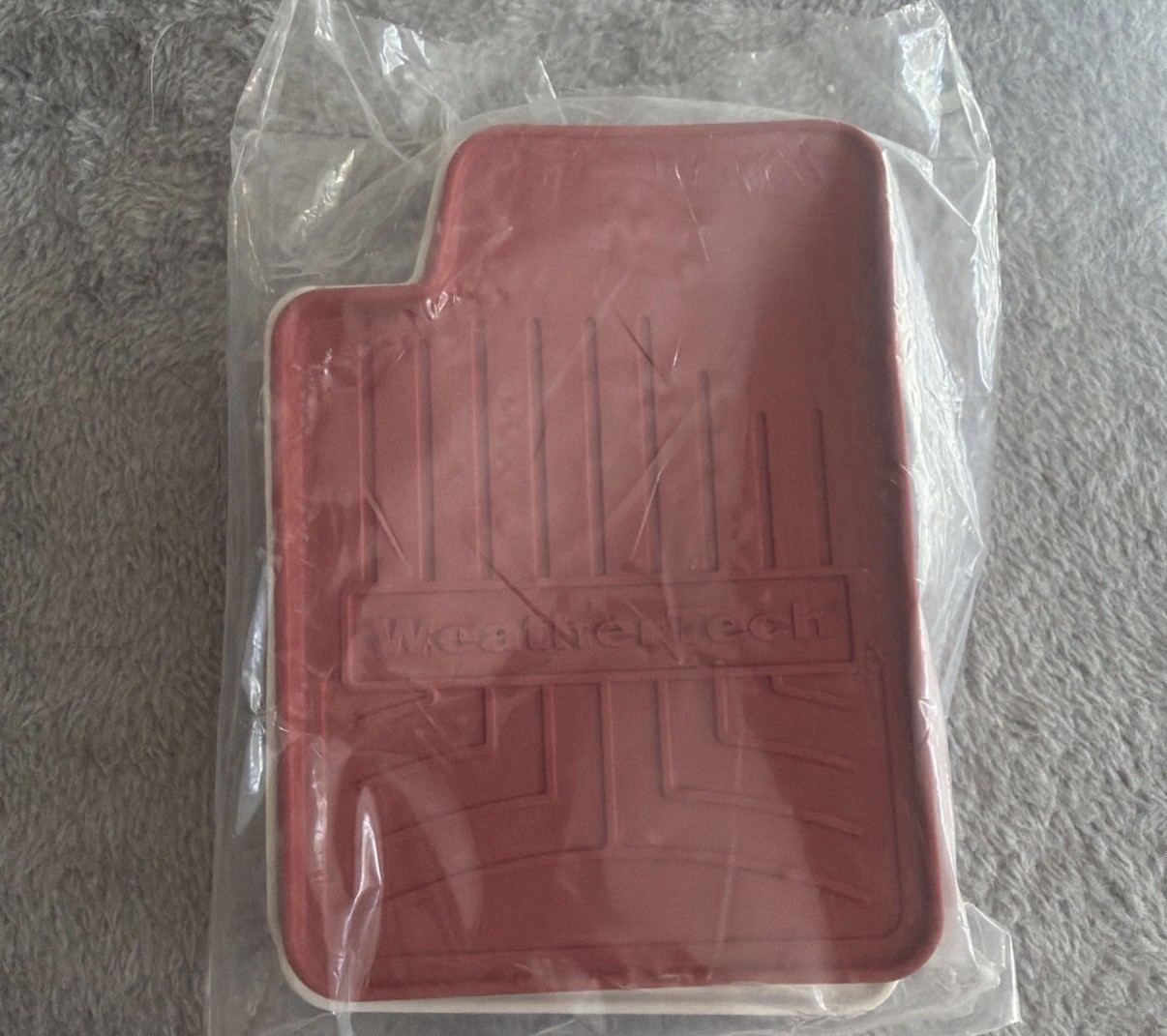 Forro de piso Weather Tech Coaster - Juego de 6 rojos, blancos y azules totalmente nuevo