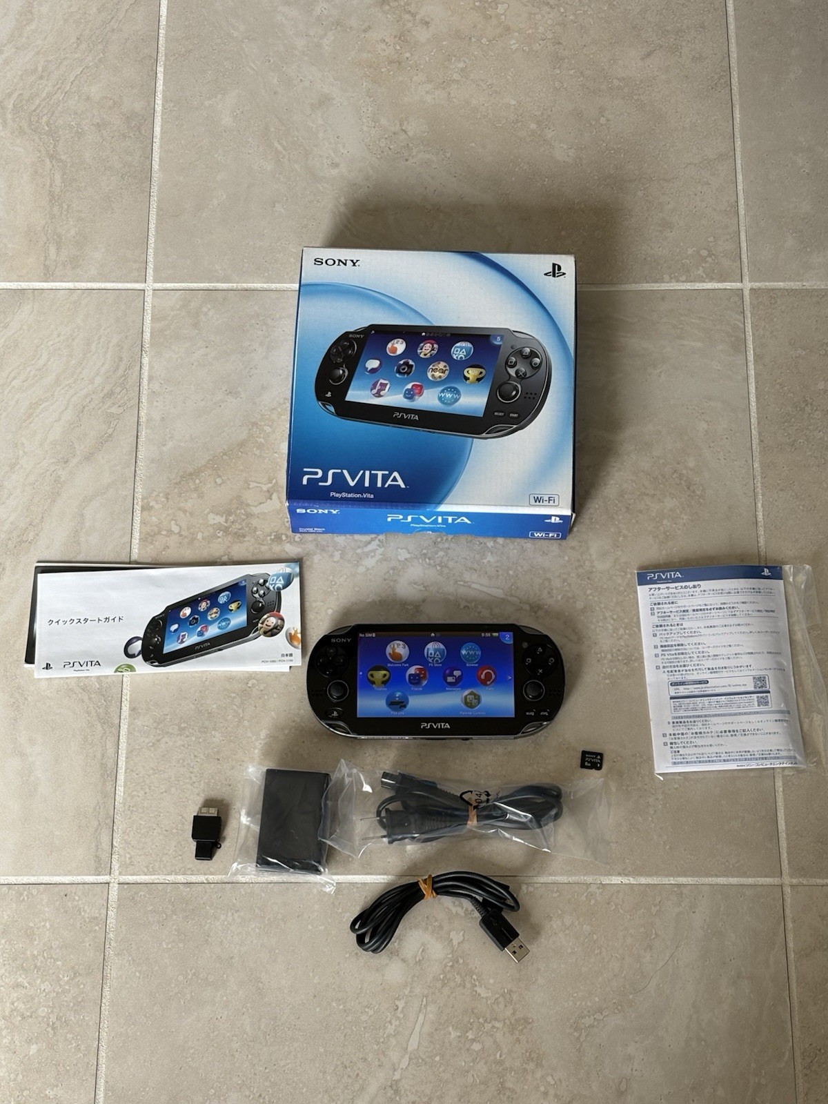 Sony PlayStation PS Vita OLED PCH-1000 Complete In Box - SHIP IN 1-DAY