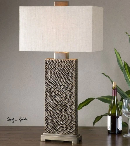 Canfield - 1 Light Table Lamp - 17 inches wide by 10 inches deep Lamps Uttermost - Picture 2 of 5