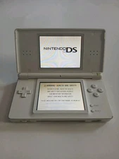 Nintendo DS Lite Console White Discolored Turns On Not Tested Sold As Is