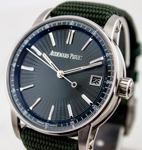 Audemars Piguet CODE 11.59 WATCH 15210ST.OO.A056KB.01 Green Dial FULL Set MEN