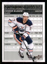2023-24 Upper Deck Stat Box Fillers #SB21 Connor McDavid
