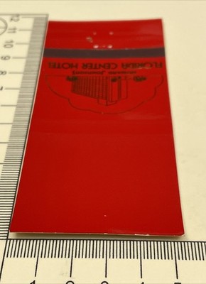 Matchbook Covers  Florida Center Motel  Howard Johnsons  Unstruck  gmg