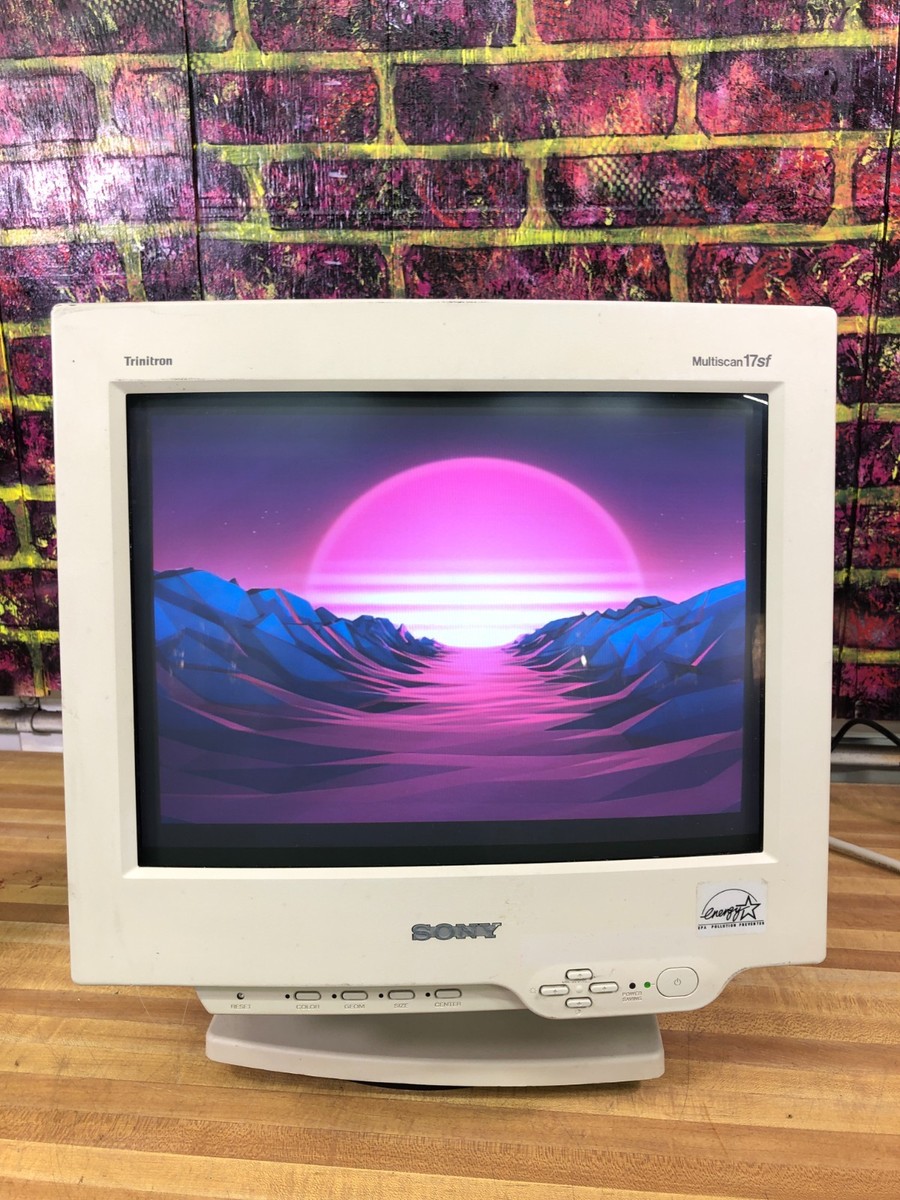 Sony Multiscan Trinitron T17f9 17インチモニター Sony Multiscan Trinitron T17f9 17インチモニター