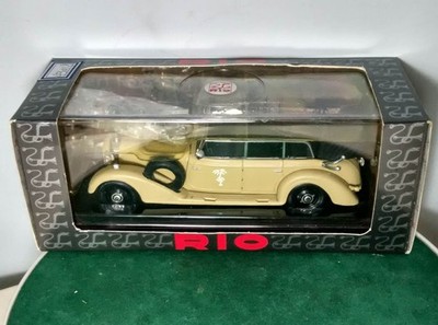 Miniature Rio 1/43 Mercedes-Benz 770 'Desert Fox' 1942 – Couleur Sable – Neuf